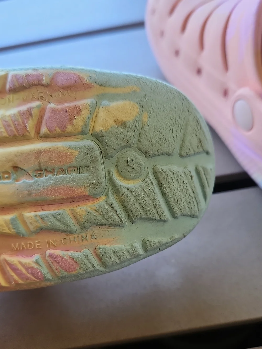 Rugged Shark Toddler Molded EVA Clogs